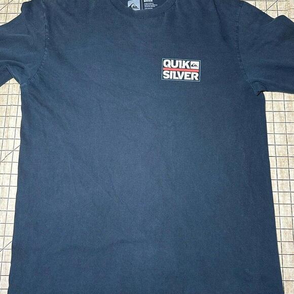 Vintage Quiksilver T Shirt Distressed Size Large - Picture 6 of 10